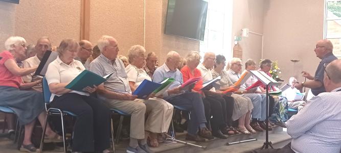 Musical memories choir in concert